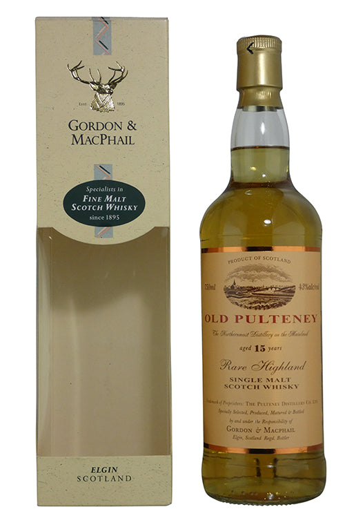 Gordon & MacPhail Old Pulteney Aged 15 years (750ml)