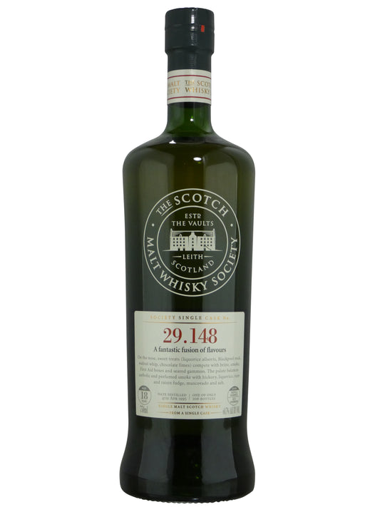 Scotch Malt Whisky Society, 29.148 (Laphroaig), Aged 18 years, 60.7% abv. (750ml)