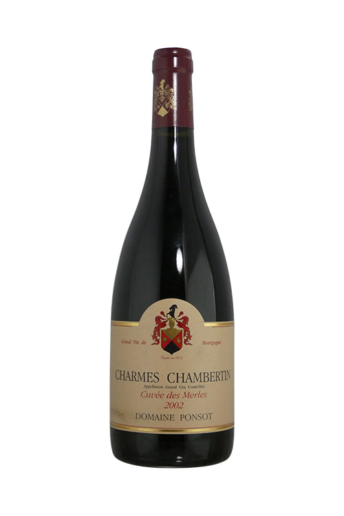 Ponsot Charmes-Chambertin Cuvee Des Merles - 2002 (750ml)