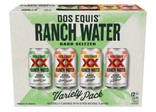 Dos Equis Ranch Water Variety (12oz Can 12 Pk)